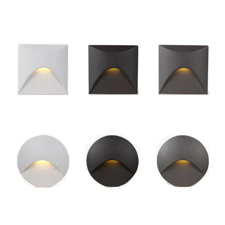 Leroy - Modern Waterproof Indoor/Outdoor Recessed Stair Wall Light