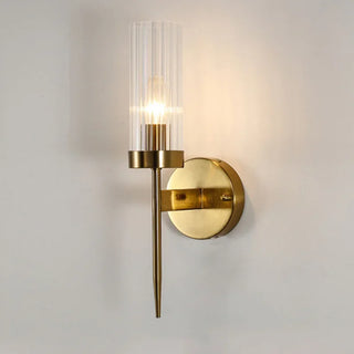 Blake - Modern Fluted Glass Wall Lamp