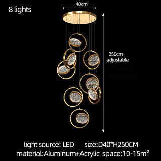 Renata - Modern Pendant Ceiling Chandelier