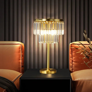 Andrey - Luxury Crystal Floor Lamp Timeless Elegance