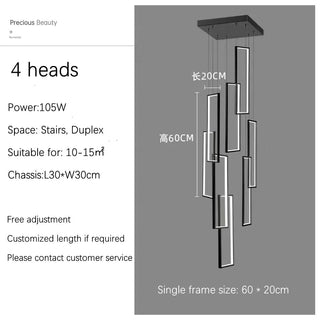 Kyra- Modern Hanging Ceiling Chandelier