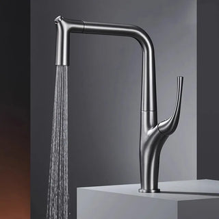 Gilles - Pull Out Modern Water Filter Crane Single Handle Mixer Kitchen Tap