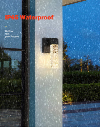 Jesstin - Crystal IP65 Outdoor Wall Sconce