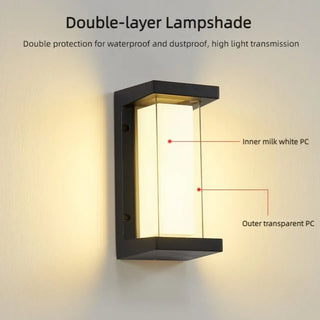 Oscar - Smart LED Outdoor Rectangle Wall Light