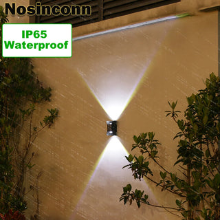Kenrik - IP65 Solar Powered Up/Down LED Outdoor Wall Light