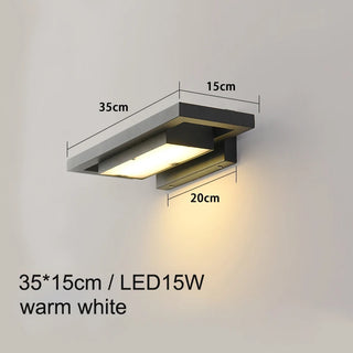 Atreus - Motion Sensor Outdoor Garage Wall Light Bar