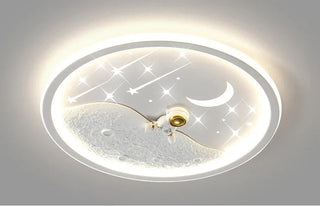 Andi - Surface Mounted Astronaut LED Round Ceiling Light Children's Room