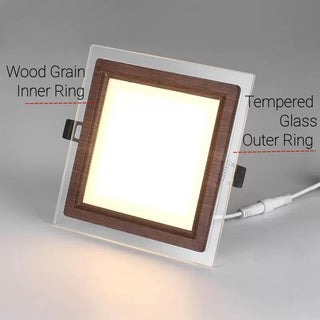 Pasir - Ultra Thin LED Wood Grain Ceiling Recessed Downlight