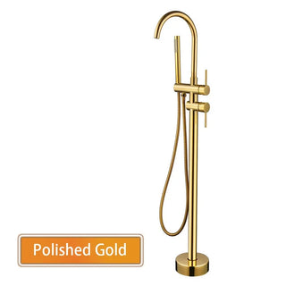 Arista - Freestanding Floor Mount Bathtub Tap Set with Handheld Shower