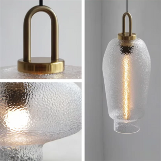 Monica - Modern Frosted Glass Pendant Lights