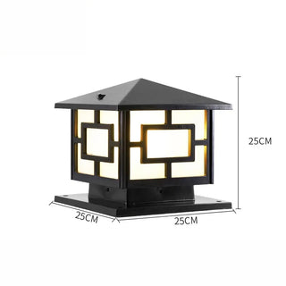 Nelle - European Decorative Square Pillar/Fence Light