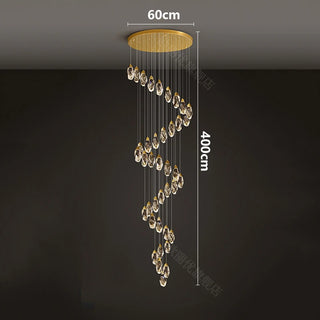 Dimitri - Crystal Pendant Ceiling Chandelier