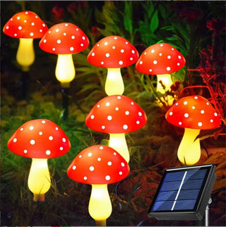 Rea - Solar Mushroom Multicolour Garden Light