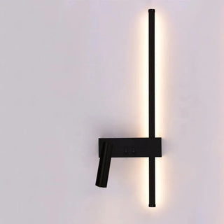 Bautista - Switch-Controlled Modern Black & Gold Dual Reading Wall Light