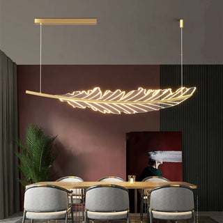 Lucy - Modern Leaf Shaped Chandelier