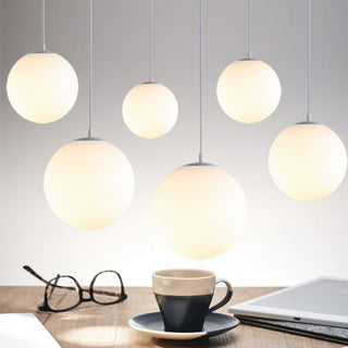 Colmar - Nordic Glass Dome Circular Pendant Hanging Ceiling Light