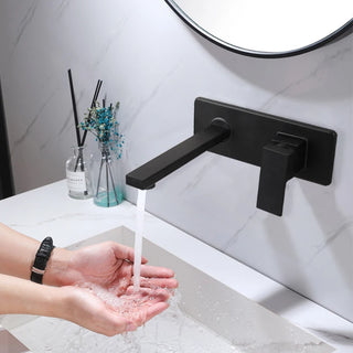 Nicklas - Modern Single Handle Wall Mounted Basin Tap