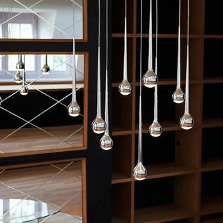 Estere- Adjustable Teardrop Hanging Pendant Modern Ceiling Light