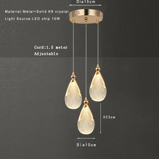 Morningstar - Nordic Style LED Decor Fixture, Hanging Pendant Light