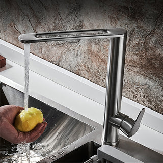 Karyn - Rotatable Single Handle Stainless Steel Kitchen Tap