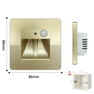 Blaise - Smart Recessed Sensor Modern Wall Stair Aisle Light