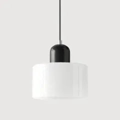 Mossel - Modern Long Line Small Minimalist Glass Pendant Light