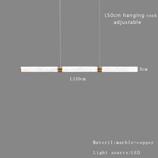 Crest - Modern Minimalist Marble Bar Wall Light Ceiling Light