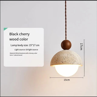 Yulia - Minimalist Modern Stone Hanging Pendant Ceiling Light