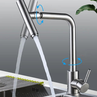 Damiano - 360 Swivel Hot/Cold Mixer Stainless Steel Kitchen Tap