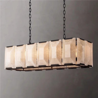Auralis - Retro Vintage Marble Shade Ceiling Light Chandelier