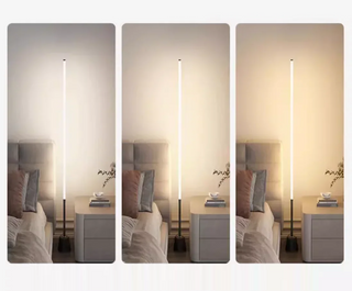 Marcell - Sleek Adjustable LED Strip Floor Lamp