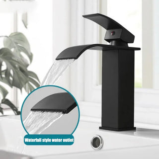 Giorgi  - Waterfall Sink Faucet Bathroom Accessories Dual Control of Hot and Cold