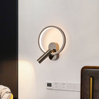 Cris - Modern Adjustable Ring LED Wall Reading Light