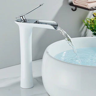 Philippe - Antique Brass Waterfall Hot/Cold Mixer Basin Tap