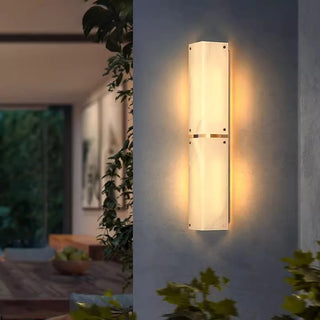 Andres - Marble Style Outdoor IP65 Wall Light