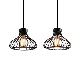 Regal -  Vintage Retro Cage Hanging Lamp