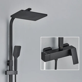 Girolamo - Rain Shower Head Bath Faucet Wall Mounted Shower Mixer Tap
