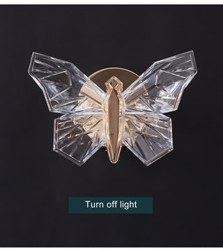 Colter - Modern Crystal Butterfly Wall Light And Pendant Hanging Ceiling Light