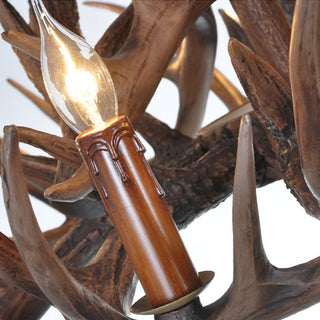 Skye Ridge - Vintage Style Antler Pendant Light – Ideal for Farmhouse or Country Homes