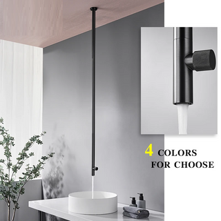 Corrinne - Brass Modern Ceiling Mounted Bathroom Tap