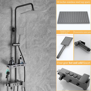 Furkan - Stainless Steel Bathroom Household Constant Temperature Shower Shower