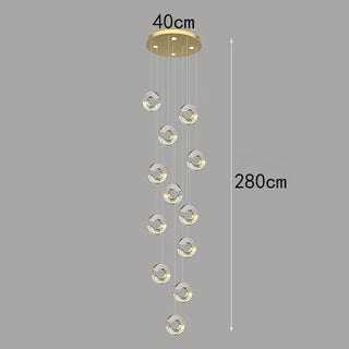 Gunel - Crystal Pendant Ceiling Chandelier