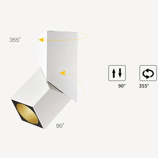 Bolívar - Modern Adjustable Folding Rotatable LED Downlight Spotlight Ceiling Light