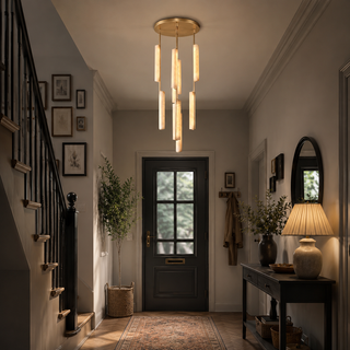 Fiorella - Modern Minimalist Marble Hanging Chandelier