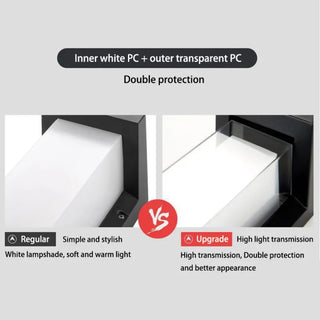 Oscar - Smart LED Outdoor Rectangle Wall Light