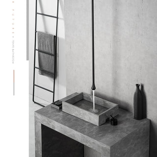 Delfino- Ceiling Fixed Hanging Modern Basin Mixer Tap Single Lever