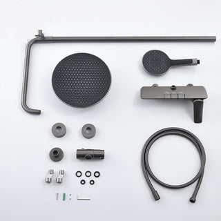 Barbera - Modern 3-Way Rainfall Shower Set with Hand Shower