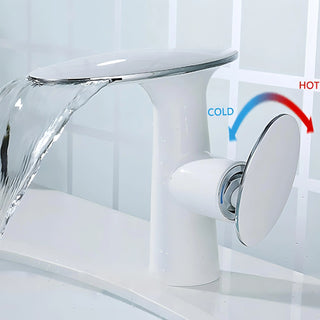 Coulson - Waterfall Brass Hot/Cold Sink Tap