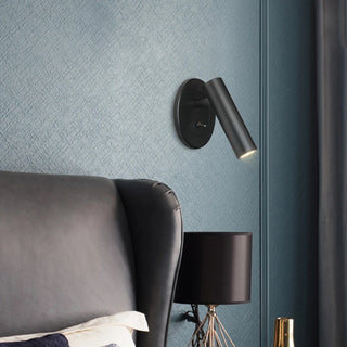 Bastien - Modern Adjustable LED Cylinder Reading Wall Light