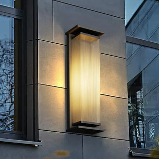 Rhosyn - Modern Simple Outdoor Waterproof Solar Wall Lights